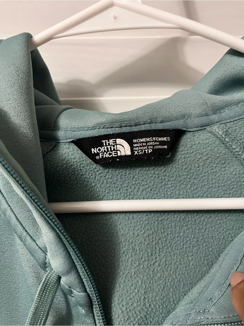 The North Face Women's Hooded Utility Jacket in Sage Green